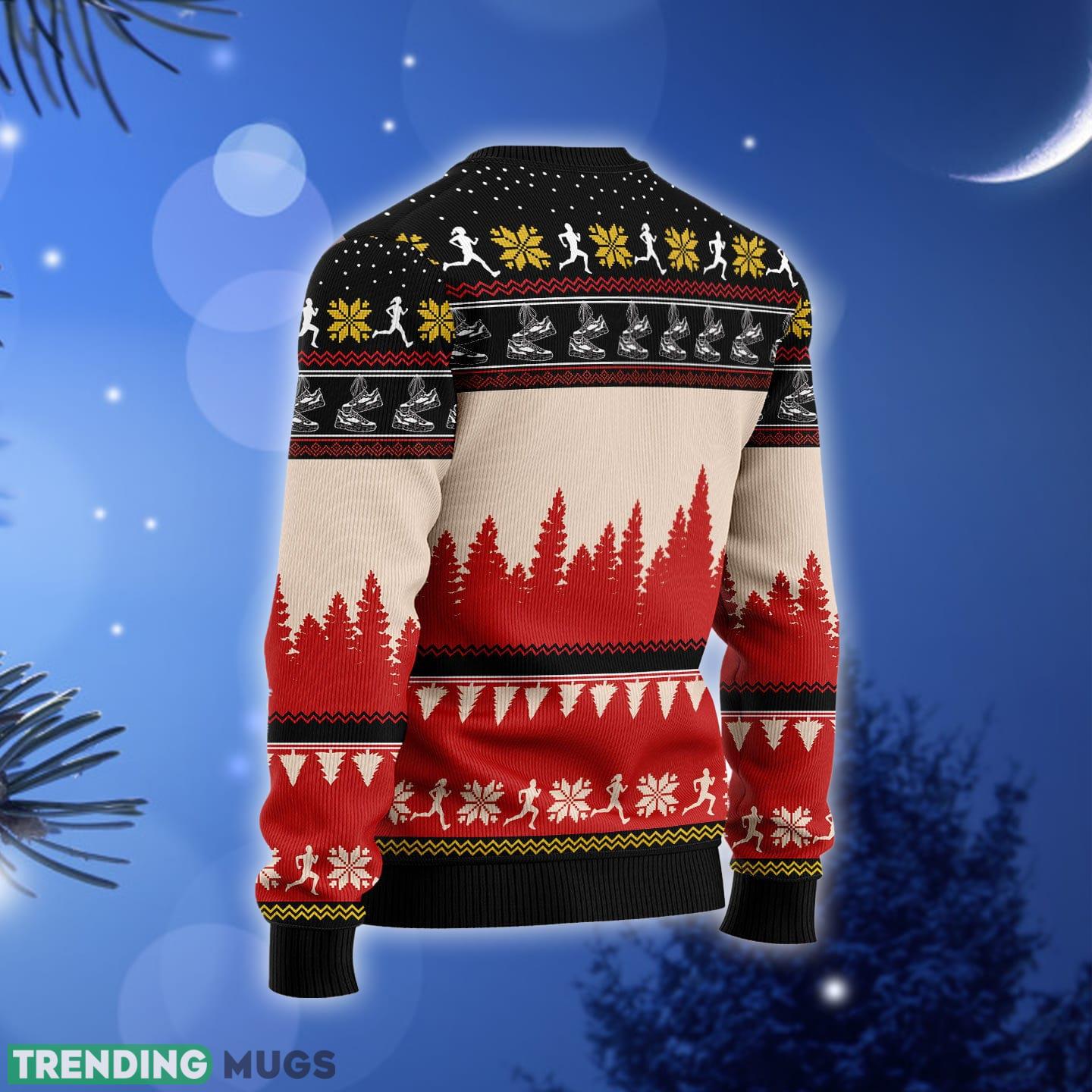 All I Want For Is More Time For Running Ugly Christmas Sweater Gift Men Women 3D Sweater All I Want For Is More Time For Running Ugly Christmas Sweater Gift Men Women 3D Sweater