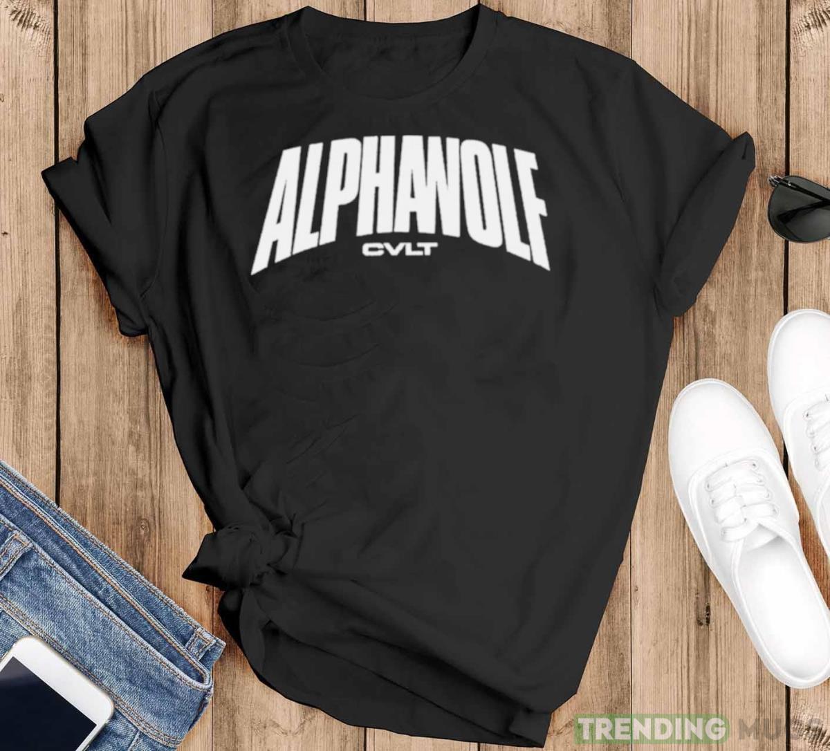 Alpha Wolf Cvlt T Shirt - Black T-Shirt