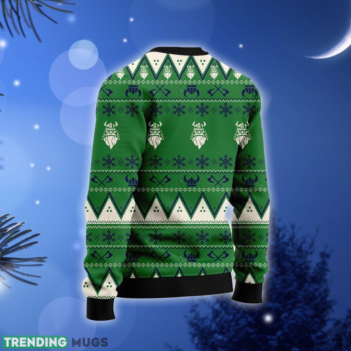 Amazing Viking Ugly Christmas Sweater Gift Men Women 3D Sweater Amazing Viking Ugly Christmas Sweater Gift Men Women 3D Sweater