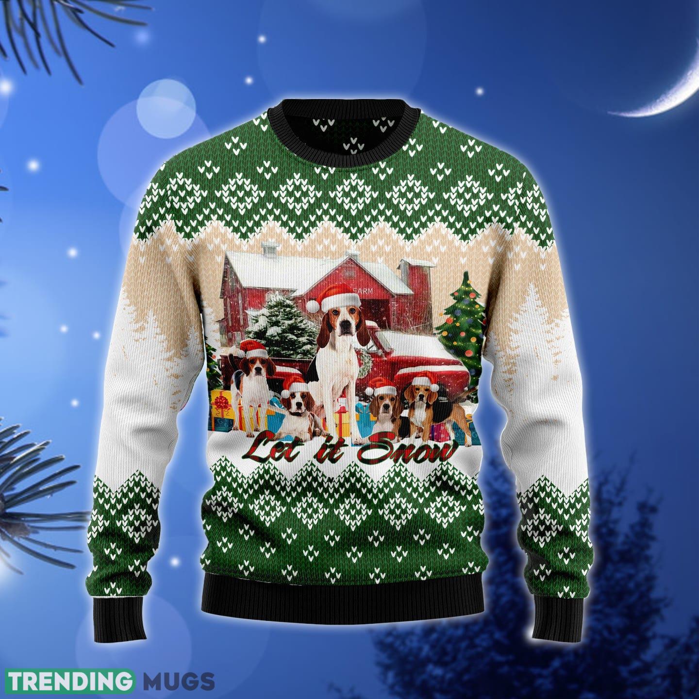 American Foxhound Let It Snow Ugly Christmas Sweater Gift Men Women - American Foxhound Let It Snow Ugly Christmas Sweater Gift Men Women_1 American Foxhound Let It Snow Ugly Christmas Sweater Gift Men Women - American Foxhound Let It Snow Ugly Christmas Sweater Gift Men Women_1