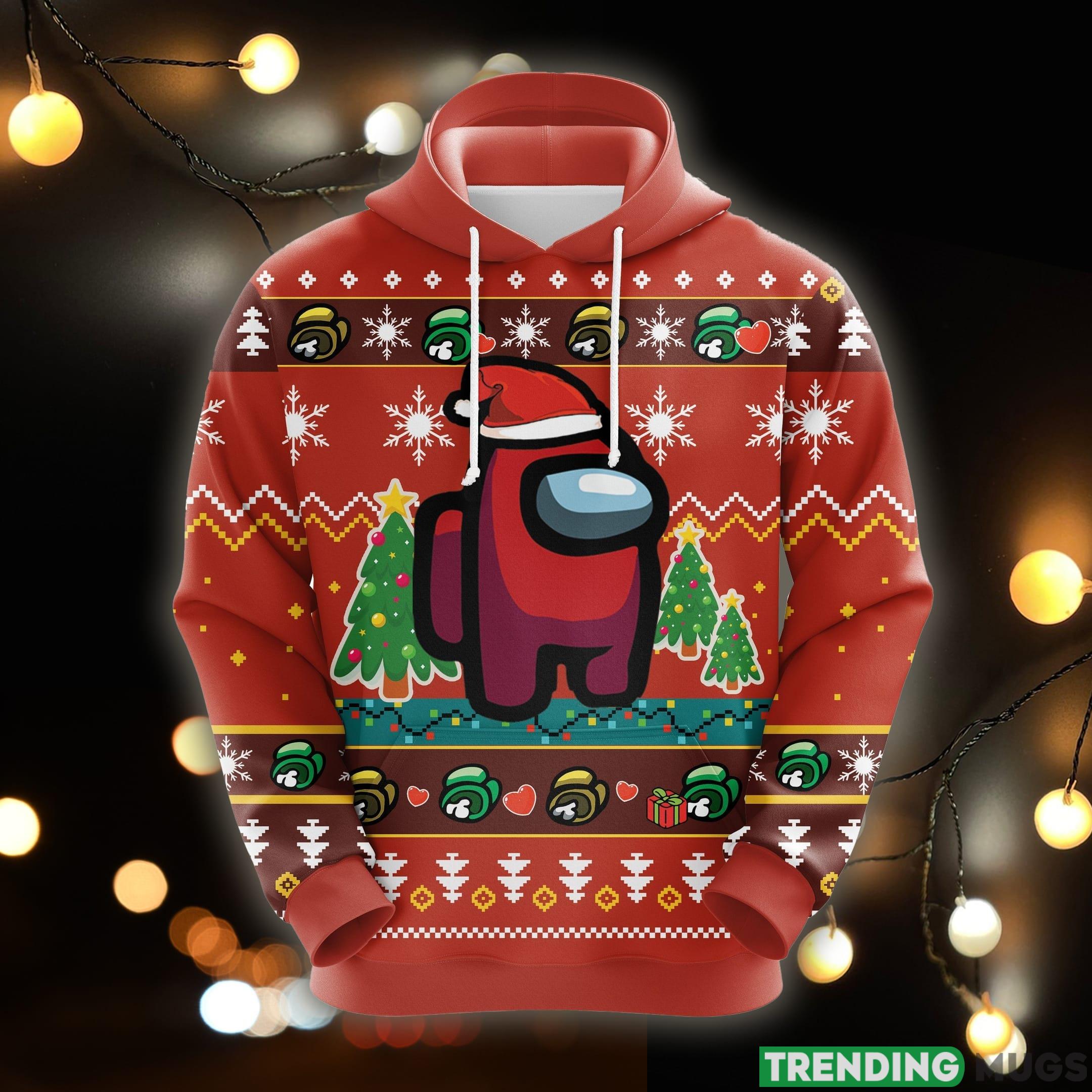 Among Us Christmas Cute Noel Mc Crazy Ugly 3D Hoodie All Over Print Gift For Men Women - Among Us Christmas Cute Noel Mc Crazy Ugly 3D Hoodie All Over Print Gift For Men Women_1 Among Us Christmas Cute Noel Mc Crazy Ugly 3D Hoodie All Over Print Gift For Men Women - Among Us Christmas Cute Noel Mc Crazy Ugly 3D Hoodie All Over Print Gift For Men Women_1