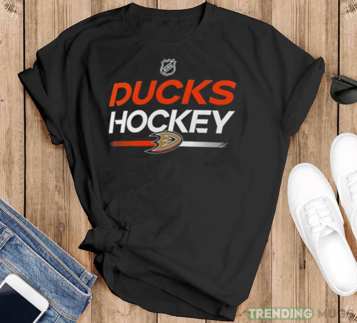 Anaheim Ducks Authentic Pro Primary Replen Shirt - Black T-Shirt Anaheim Ducks Authentic Pro Primary Replen Shirt - Black T-Shirt
