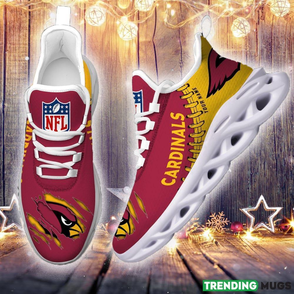 Arizona Cardinals Custom Name NFL Max Soul Shoes Chunky Sneakers Gift For Fans Max Soul Arizona Cardinals Custom Name NFL Max Soul Shoes Chunky Sneakers Gift For Fans Max Soul