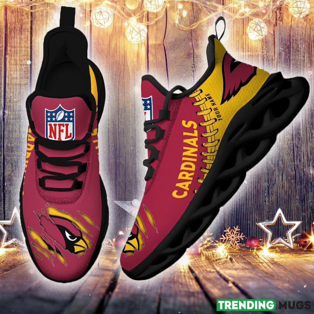 Arizona Cardinals Custom Name NFL Max Soul Shoes Chunky Sneakers Gift For Fans Max Soul Arizona Cardinals Custom Name NFL Max Soul Shoes Chunky Sneakers Gift For Fans Max Soul