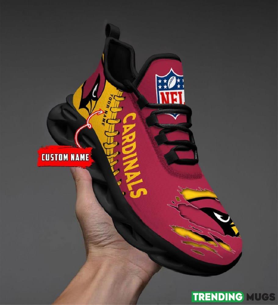Arizona Cardinals Custom Name NFL Max Soul Shoes Chunky Sneakers Gift For Fans Max Soul Arizona Cardinals Custom Name NFL Max Soul Shoes Chunky Sneakers Gift For Fans Max Soul