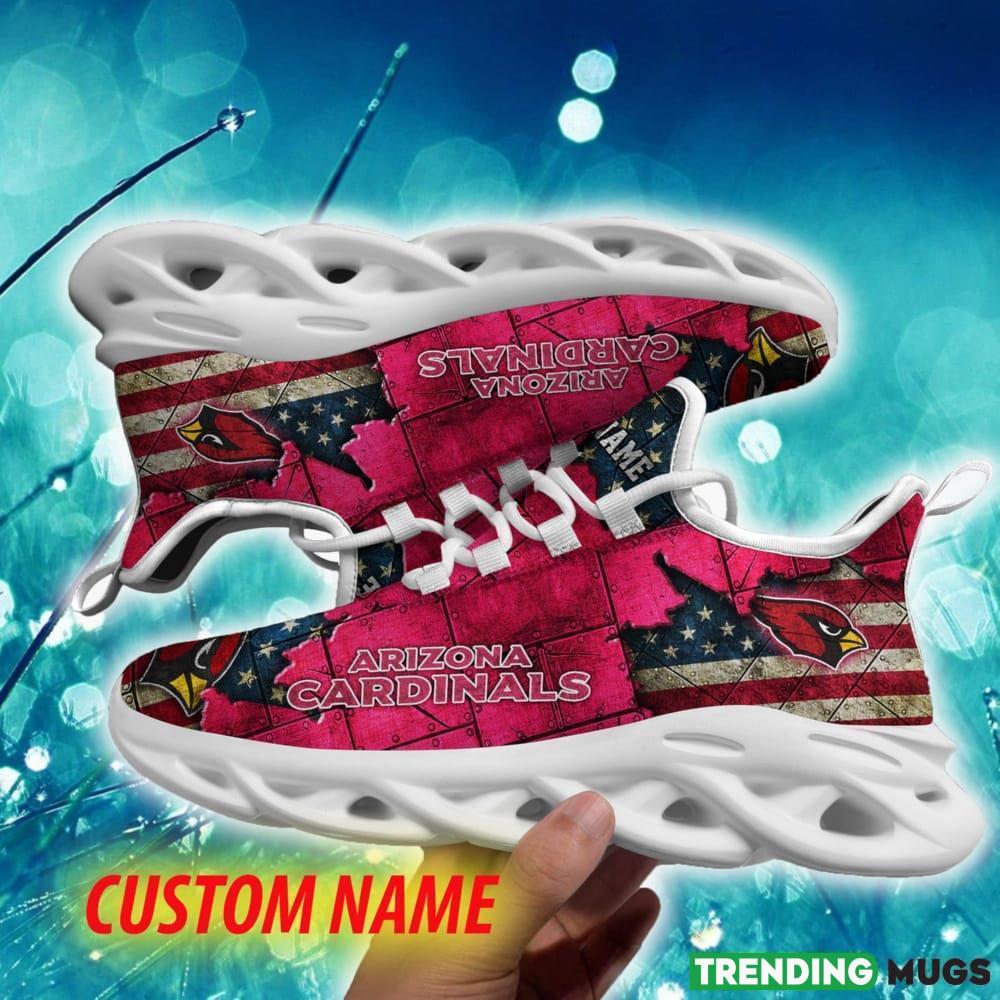 Arizona Cardinals Effortless Custom Name Clunky Sneaker AOP Gift Fans Max Soul Shoes Max Soul Arizona Cardinals Effortless Custom Name Clunky Sneaker AOP Gift Fans Max Soul Shoes Max Soul