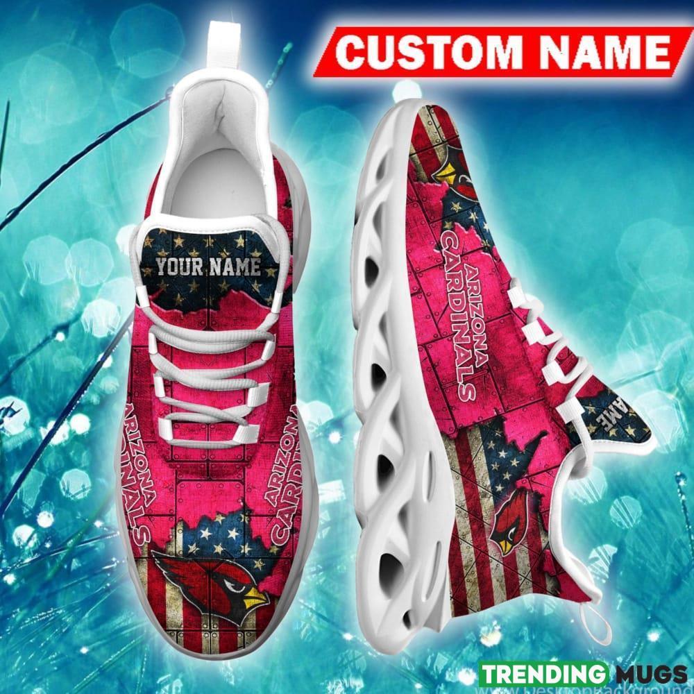 Arizona Cardinals Effortless Custom Name Clunky Sneaker AOP Gift Fans Max Soul Shoes Max Soul Arizona Cardinals Effortless Custom Name Clunky Sneaker AOP Gift Fans Max Soul Shoes Max Soul