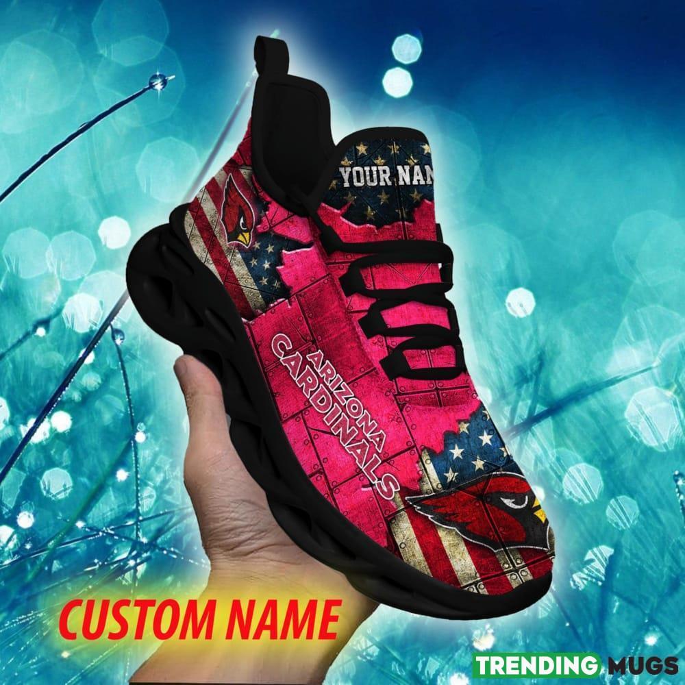 Arizona Cardinals Effortless Custom Name Clunky Sneaker AOP Gift Fans Max Soul Shoes Max Soul Arizona Cardinals Effortless Custom Name Clunky Sneaker AOP Gift Fans Max Soul Shoes Max Soul