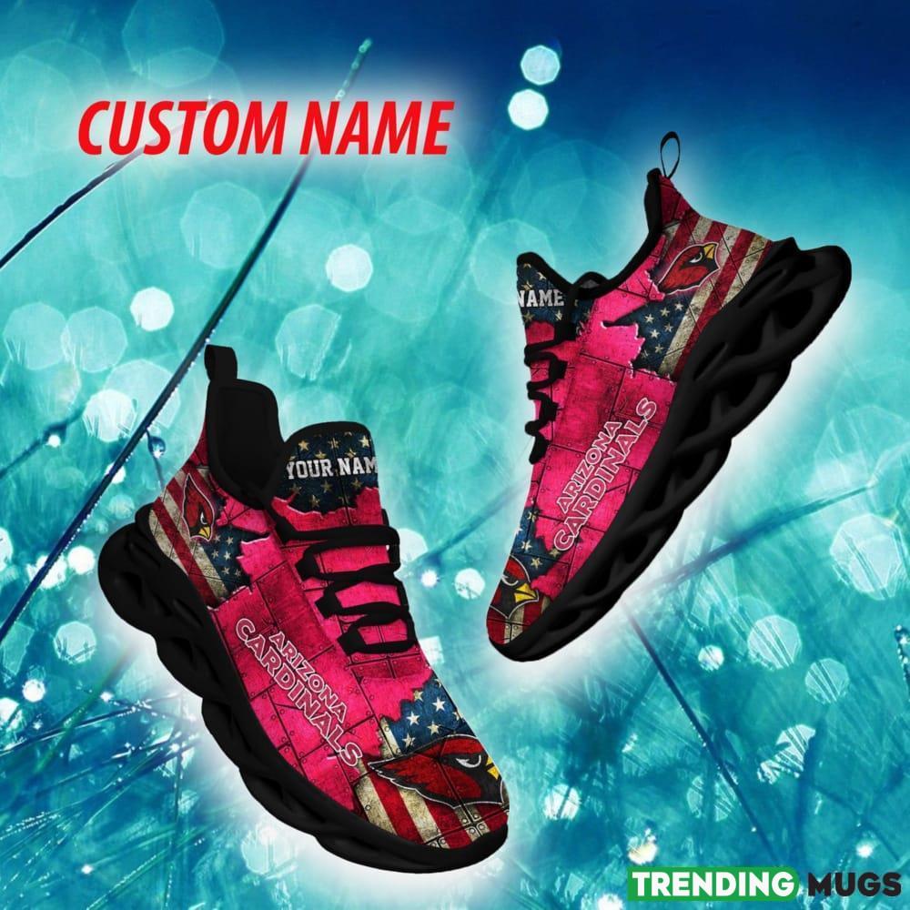 Arizona Cardinals Effortless Custom Name Clunky Sneaker AOP Gift Fans Max Soul Shoes - Arizona Cardinals Max Soul Sneaker NFL photo 1 Arizona Cardinals Effortless Custom Name Clunky Sneaker AOP Gift Fans Max Soul Shoes - Arizona Cardinals Max Soul Sneaker NFL photo 1