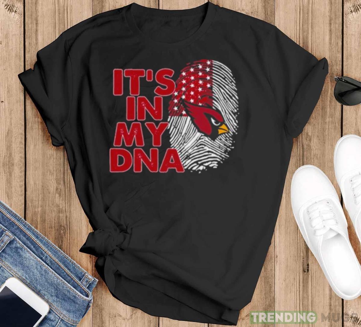 Arizona Cardinals Football 2023 It’s In My DNA shirt - Black T-Shirt