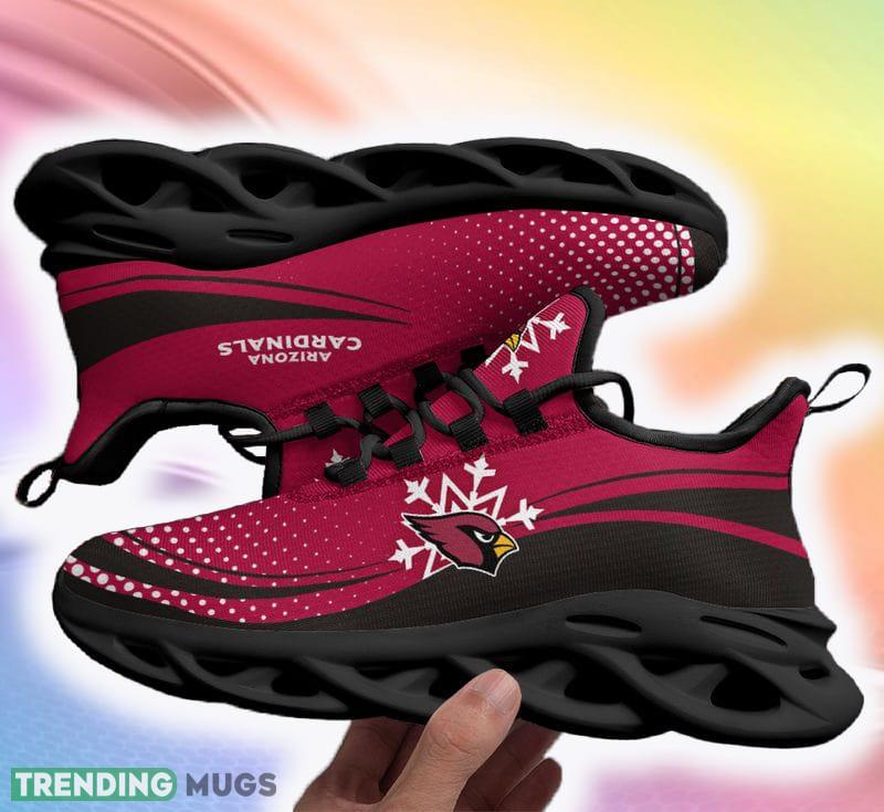 Arizona Cardinals Handmade Ugly Christmas Snow Flowers Red Color Sneakers Max Soul Shoes For Fans Gift - Arizona Cardinals Christmas Red Sneakers Max Soul Shoes For Fans Gift Arizona Cardinals Handmade Ugly Christmas Snow Flowers Red Color Sneakers Max Soul Shoes For Fans Gift - Arizona Cardinals Christmas Red Sneakers Max Soul Shoes For Fans Gift