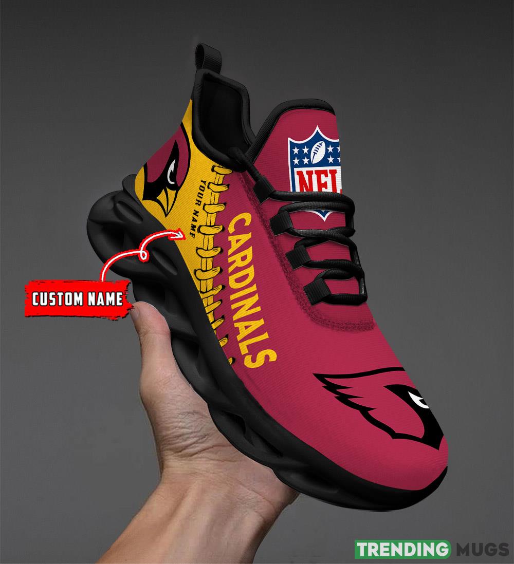 Arizona Cardinals Max Soul Shoes Style 4 Custom Name Running Sneakers For Fans Gift Max Soul Arizona Cardinals Max Soul Shoes Style 4 Custom Name Running Sneakers For Fans Gift Max Soul