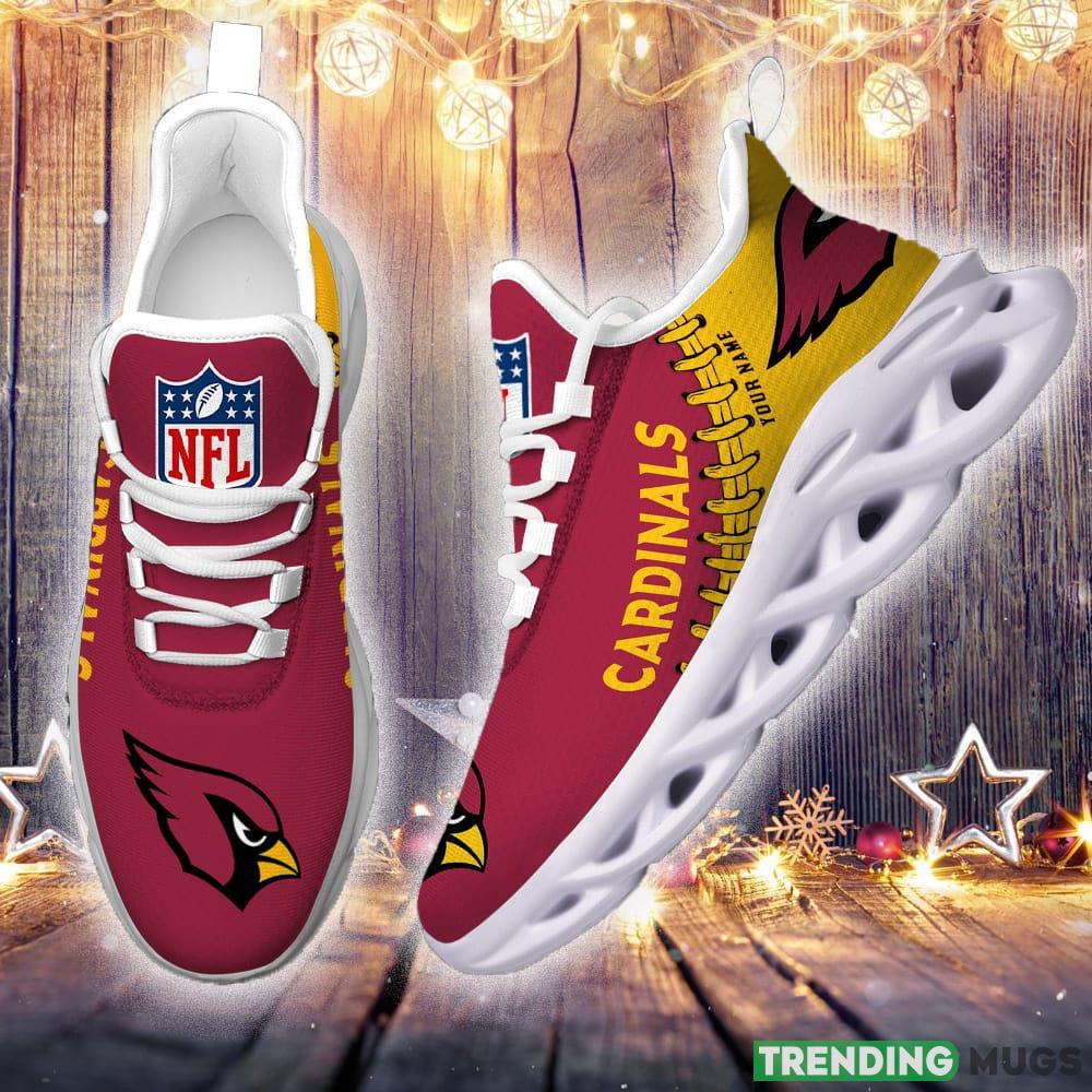 Arizona Cardinals Max Soul Shoes Style 4 Custom Name Running Sneakers For Fans Gift Max Soul Arizona Cardinals Max Soul Shoes Style 4 Custom Name Running Sneakers For Fans Gift Max Soul