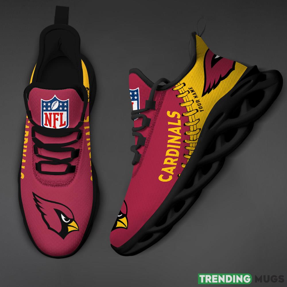 Arizona Cardinals Max Soul Shoes Style 4 Custom Name Running Sneakers For Fans Gift Max Soul Arizona Cardinals Max Soul Shoes Style 4 Custom Name Running Sneakers For Fans Gift Max Soul