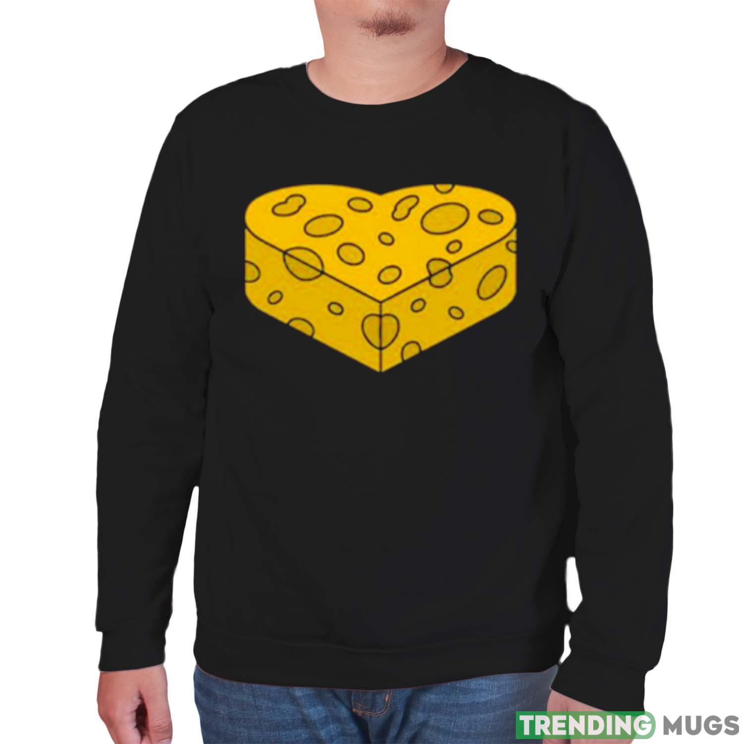 Athlete Logos Cheesehead Love Shirt Dark Shirt Athlete Logos Cheesehead Love Shirt Dark Shirt