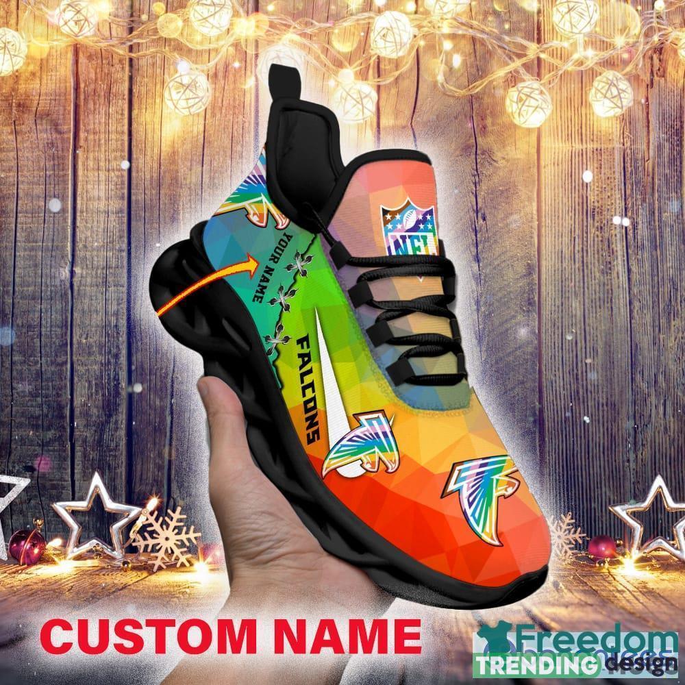 Atlanta Falcons Custom Name Luxury NFL Max Soul Shoes Design 2 Chunky Sneakers For Men And Women Max Soul Atlanta Falcons Custom Name Luxury NFL Max Soul Shoes Design 2 Chunky Sneakers For Men And Women Max Soul