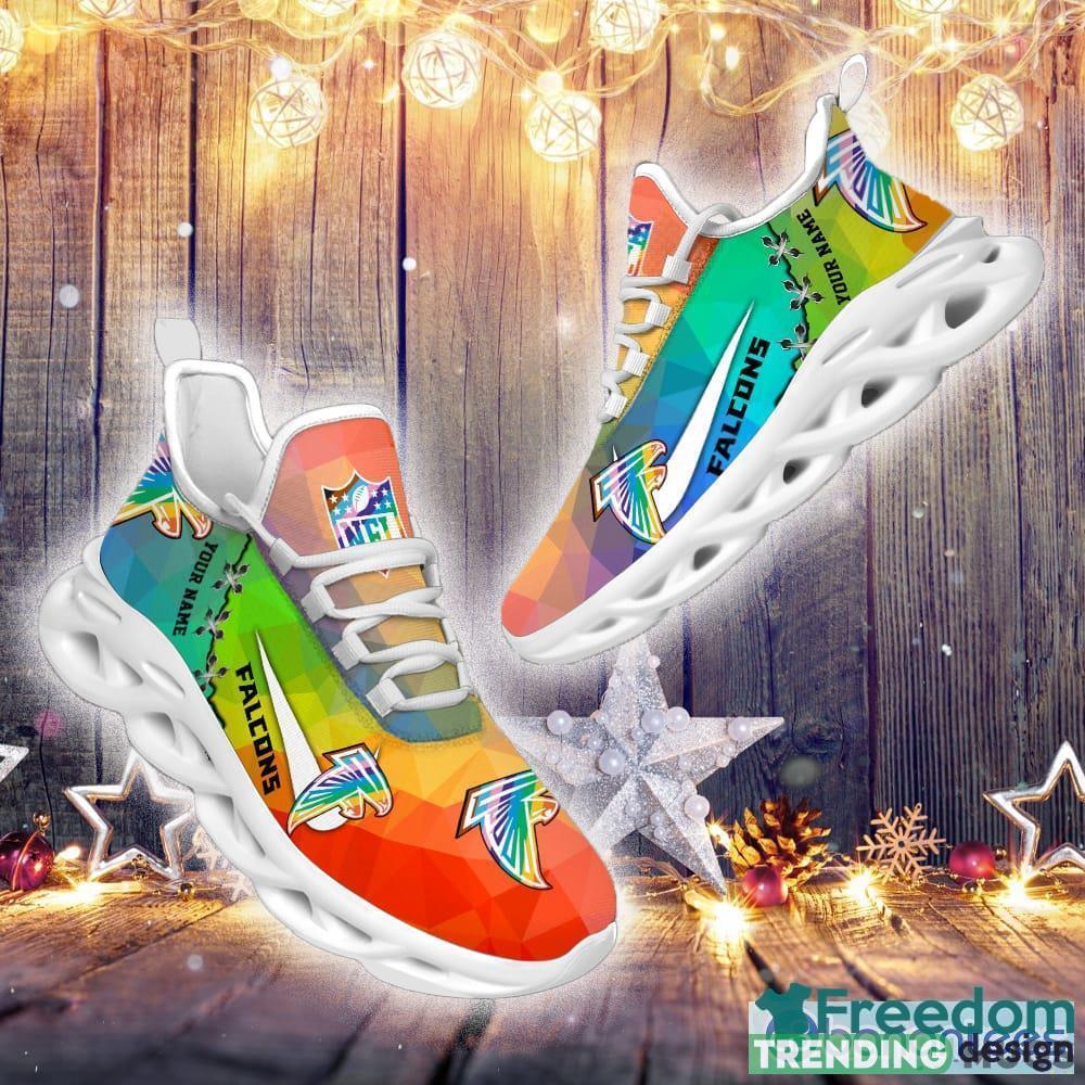 Atlanta Falcons Custom Name Luxury NFL Max Soul Shoes Design 2 Chunky Sneakers For Men And Women Max Soul Atlanta Falcons Custom Name Luxury NFL Max Soul Shoes Design 2 Chunky Sneakers For Men And Women Max Soul