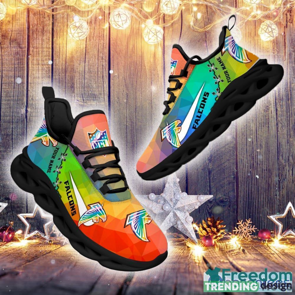 Atlanta Falcons Custom Name Luxury NFL Max Soul Shoes Design 2 Chunky Sneakers For Men And Women Max Soul Atlanta Falcons Custom Name Luxury NFL Max Soul Shoes Design 2 Chunky Sneakers For Men And Women Max Soul