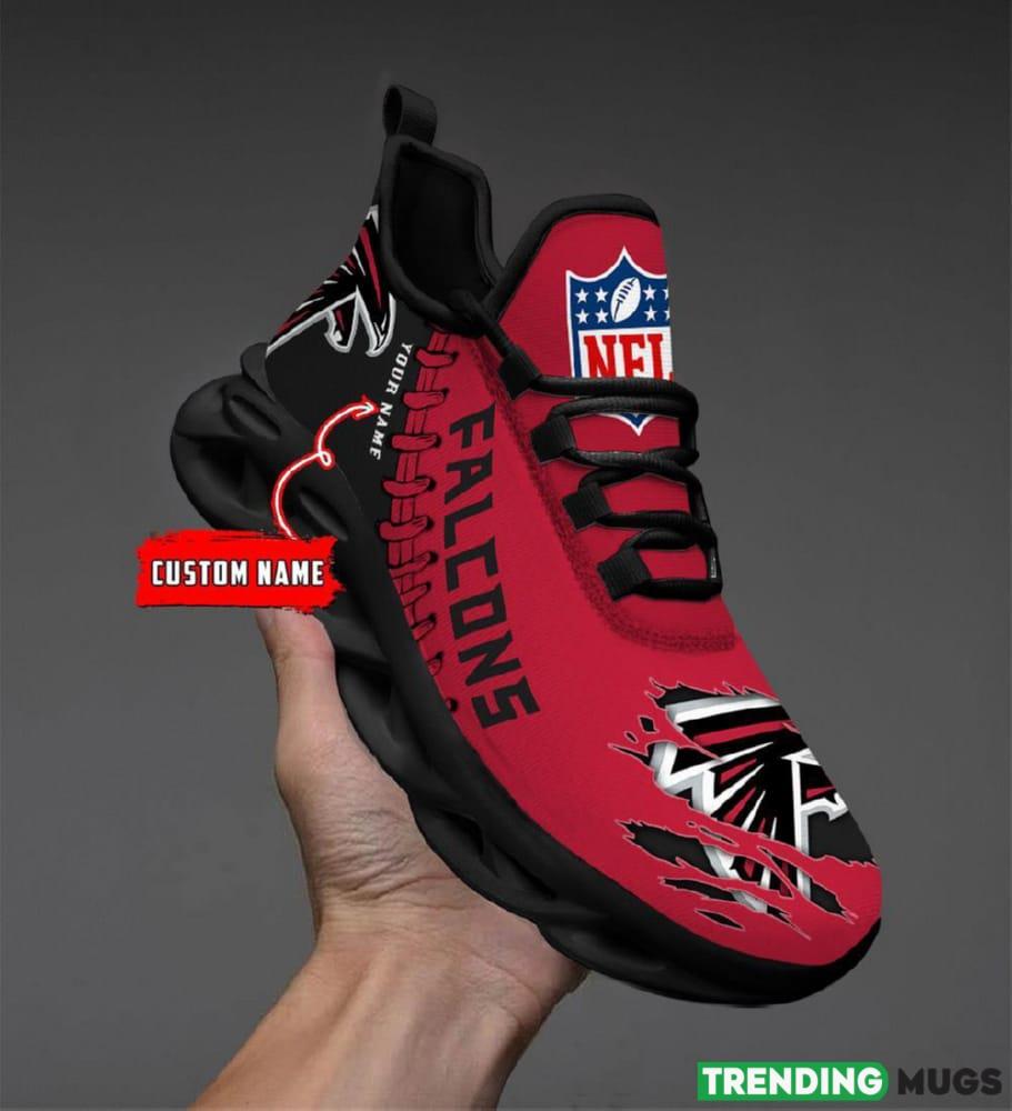 Atlanta Falcons Custom Name NFL Max Soul Shoes Chunky Sneakers Gift For Fans Max Soul Atlanta Falcons Custom Name NFL Max Soul Shoes Chunky Sneakers Gift For Fans Max Soul