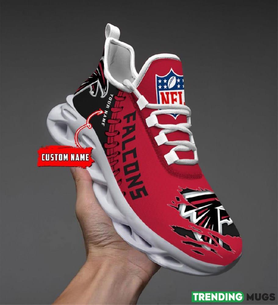Atlanta Falcons Custom Name NFL Max Soul Shoes Chunky Sneakers Gift For Fans - Atlanta Falcons Personalized NFL Max Soul Shoes_1 Atlanta Falcons Custom Name NFL Max Soul Shoes Chunky Sneakers Gift For Fans - Atlanta Falcons Personalized NFL Max Soul Shoes_1