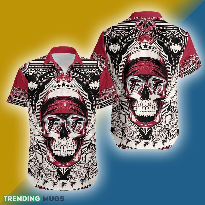 Atlanta Falcons Skull Diamon Hawaiian Shirt Gift For Halloween - Atlanta Falcons Skull Diamon Hawaiian Shirt Gift For Halloween Atlanta Falcons Skull Diamon Hawaiian Shirt Gift For Halloween - Atlanta Falcons Skull Diamon Hawaiian Shirt Gift For Halloween
