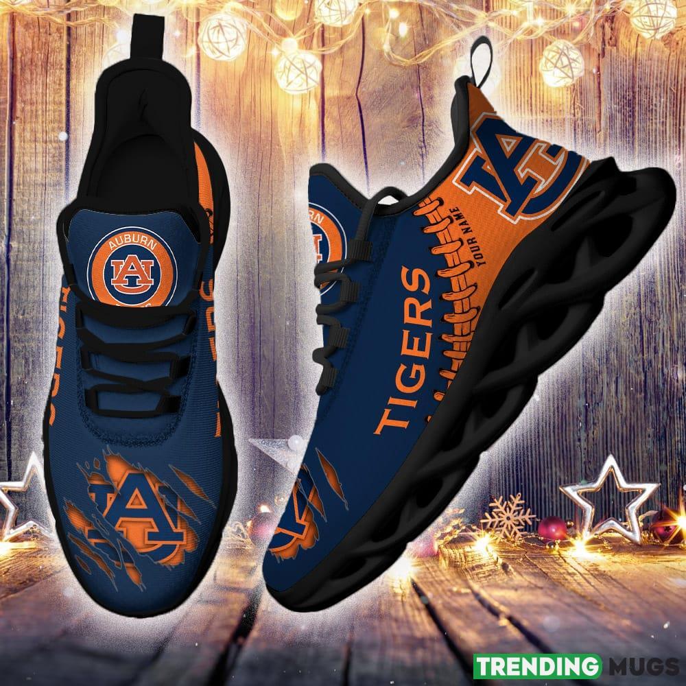Auburn Tigers Custom Name Max Soul Shoes Chunky Sneakers Gift For Fans Max Soul Auburn Tigers Custom Name Max Soul Shoes Chunky Sneakers Gift For Fans Max Soul