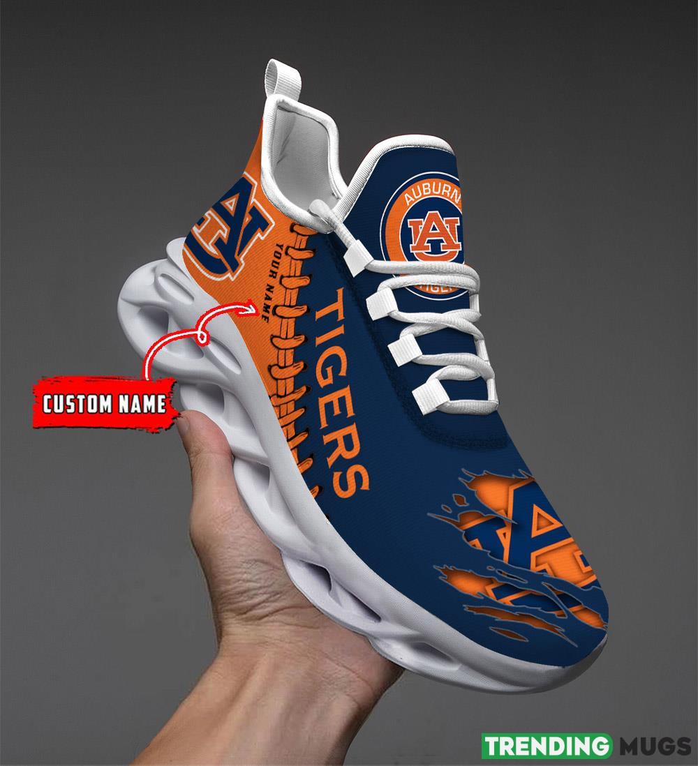 Auburn Tigers Custom Name Max Soul Shoes Chunky Sneakers Gift For Fans Max Soul Auburn Tigers Custom Name Max Soul Shoes Chunky Sneakers Gift For Fans Max Soul