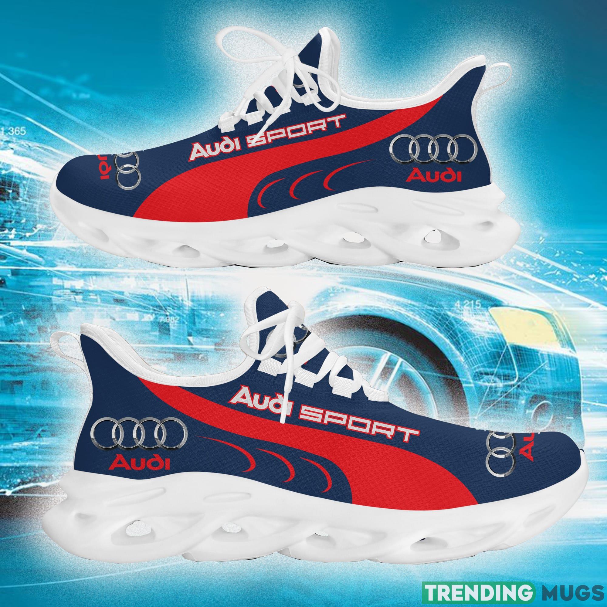 Audi Sport Running Shoes Recognition Love Car Max Soul Sneakers Fans Gift For Men And Women Red Max Soul Audi Sport Running Shoes Recognition Love Car Max Soul Sneakers Fans Gift For Men And Women Red Max Soul