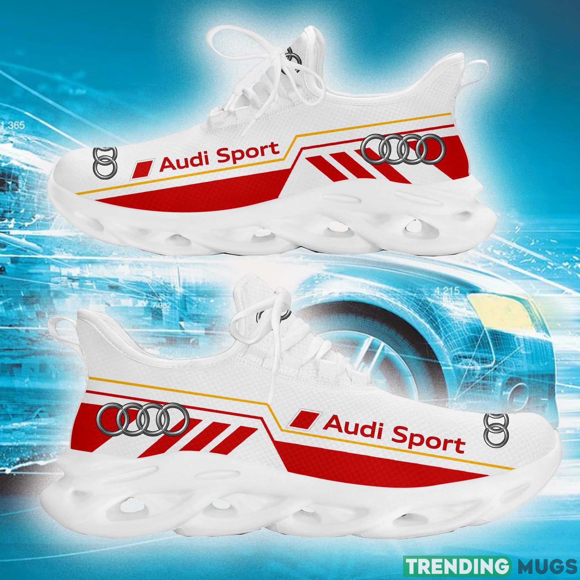 Audi Sport Running Shoes Represent Love Car Max Soul Sneakers Fans Gift For Men And Women White - Audi Sport Running Shoes Max Soul Shoes Sneakers Photo 1 Audi Sport Running Shoes Represent Love Car Max Soul Sneakers Fans Gift For Men And Women White - Audi Sport Running Shoes Max Soul Shoes Sneakers Photo 1
