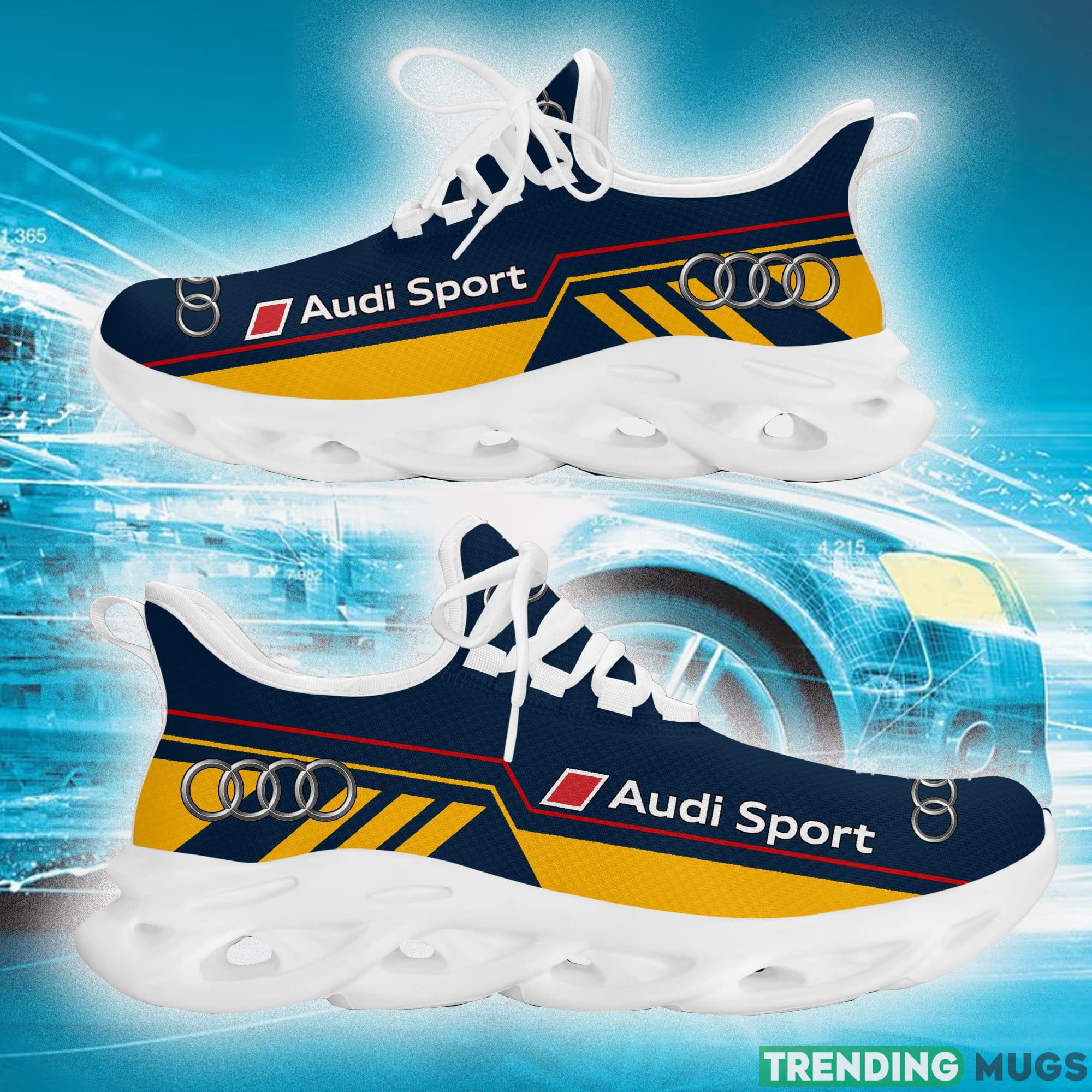 Audi Sport Running Shoes Trademark Love Car Max Soul Sneakers Fans Gift For Men And Women Black Max Soul Audi Sport Running Shoes Trademark Love Car Max Soul Sneakers Fans Gift For Men And Women Black Max Soul