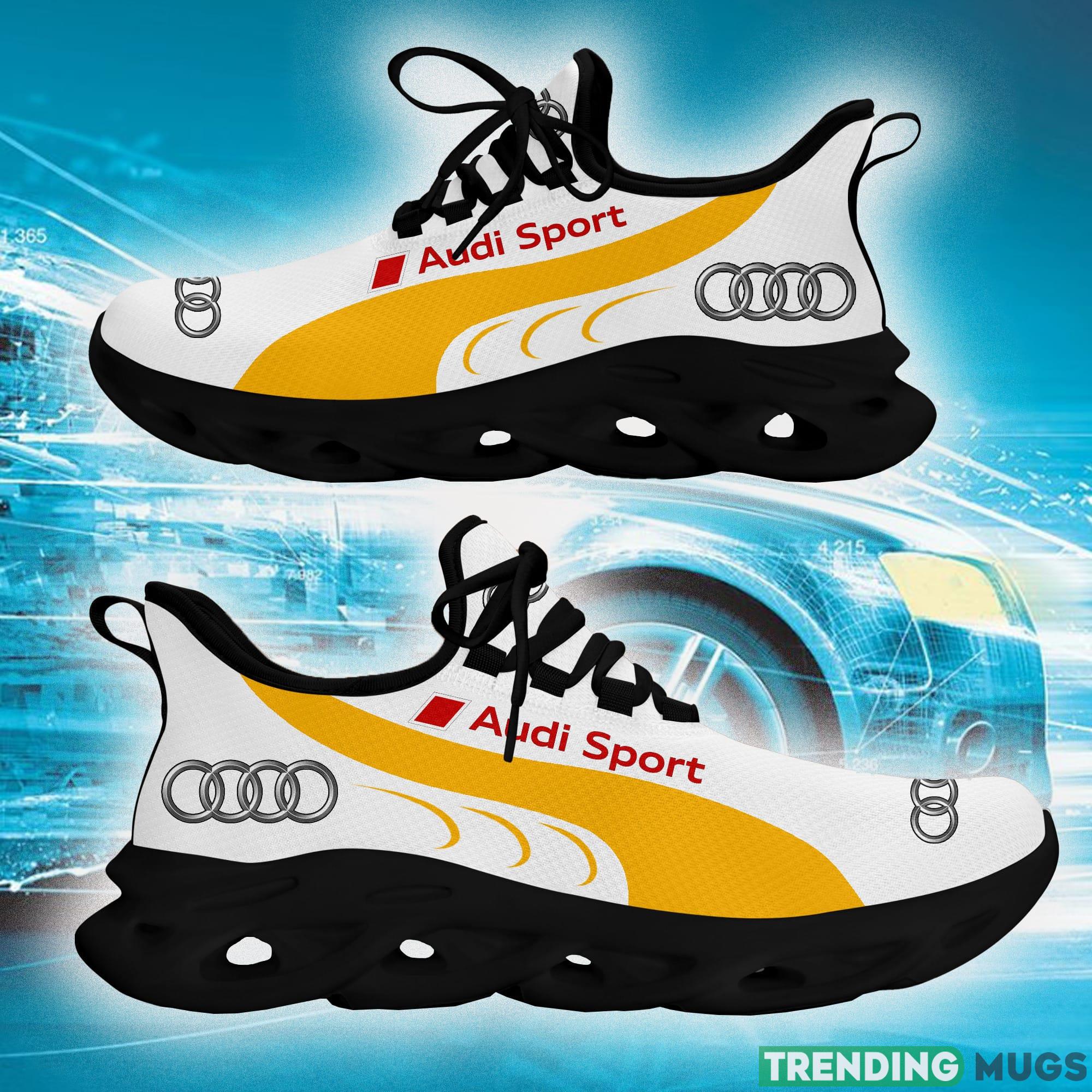 Audi Sport Running Shoes Unveil Love Car Max Soul Sneakers Fans Gift For Men And Women White Max Soul Audi Sport Running Shoes Unveil Love Car Max Soul Sneakers Fans Gift For Men And Women White Max Soul