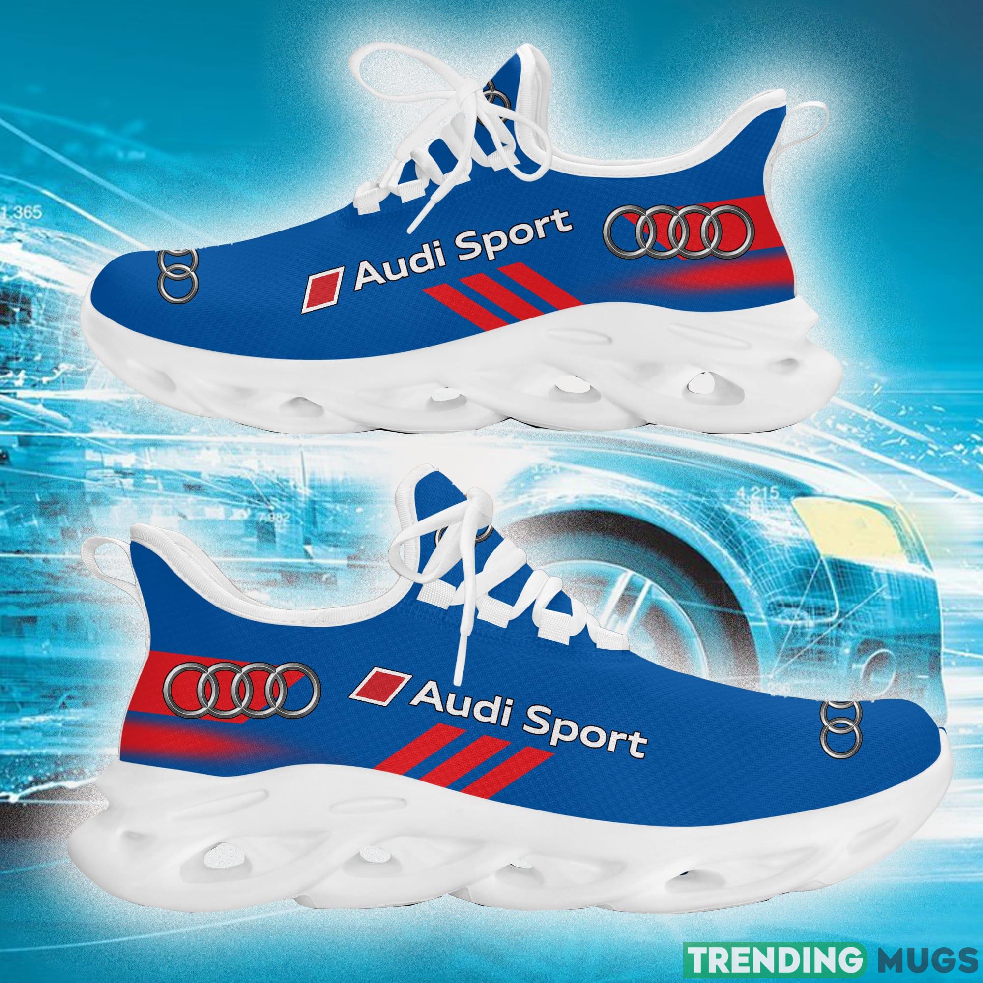 Audi Sport Running Shoes Visual Love Car Max Soul Sneakers Fans Gift For Men And Women Blue Max Soul Audi Sport Running Shoes Visual Love Car Max Soul Sneakers Fans Gift For Men And Women Blue Max Soul