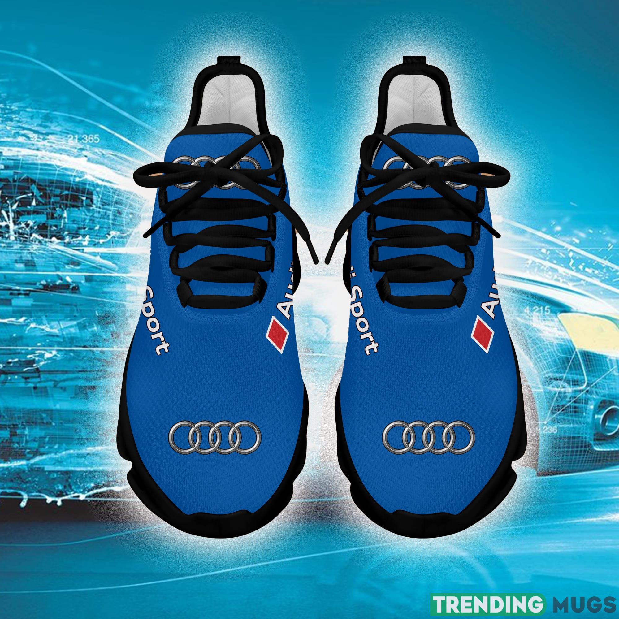 Audi Sport Running Shoes Visual Love Car Max Soul Sneakers Fans Gift For Men And Women Blue Max Soul Audi Sport Running Shoes Visual Love Car Max Soul Sneakers Fans Gift For Men And Women Blue Max Soul