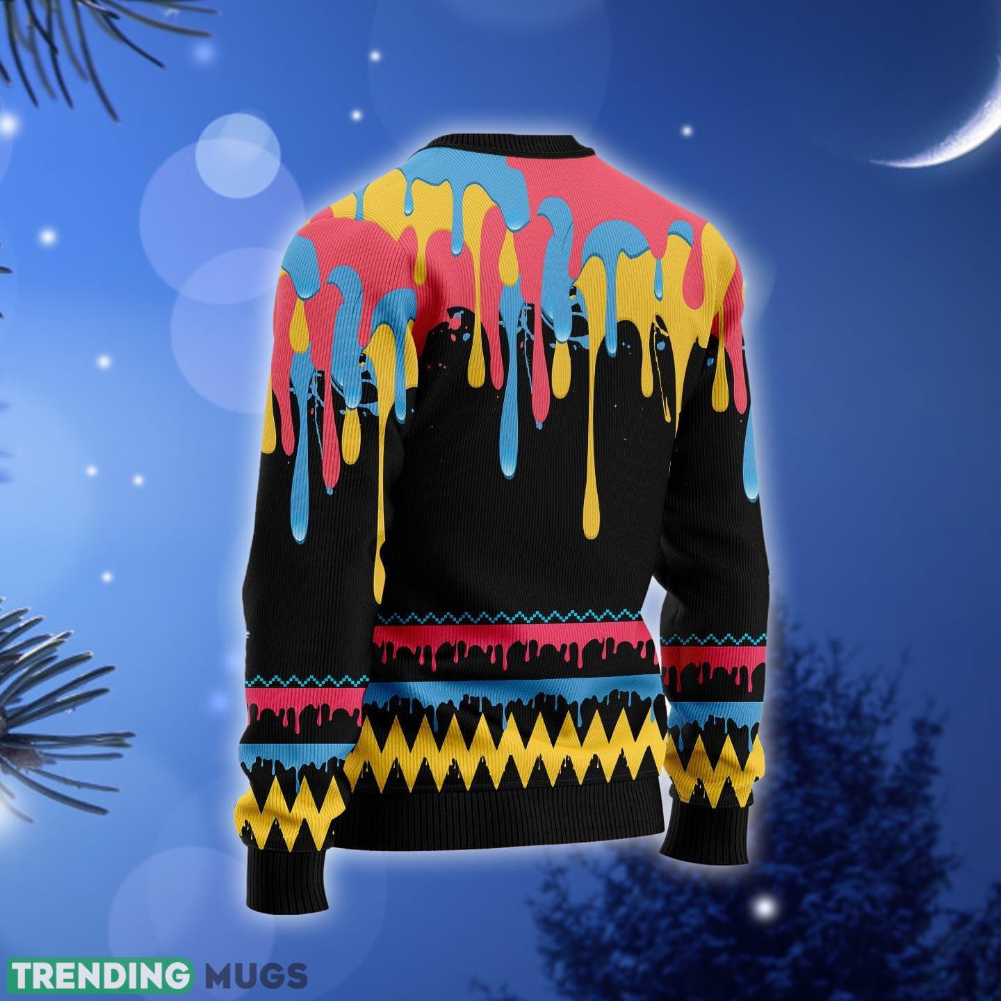 Autism Colorful Beauty Ugly Christmas Sweater Gift Men Women 3D Sweater Autism Colorful Beauty Ugly Christmas Sweater Gift Men Women 3D Sweater