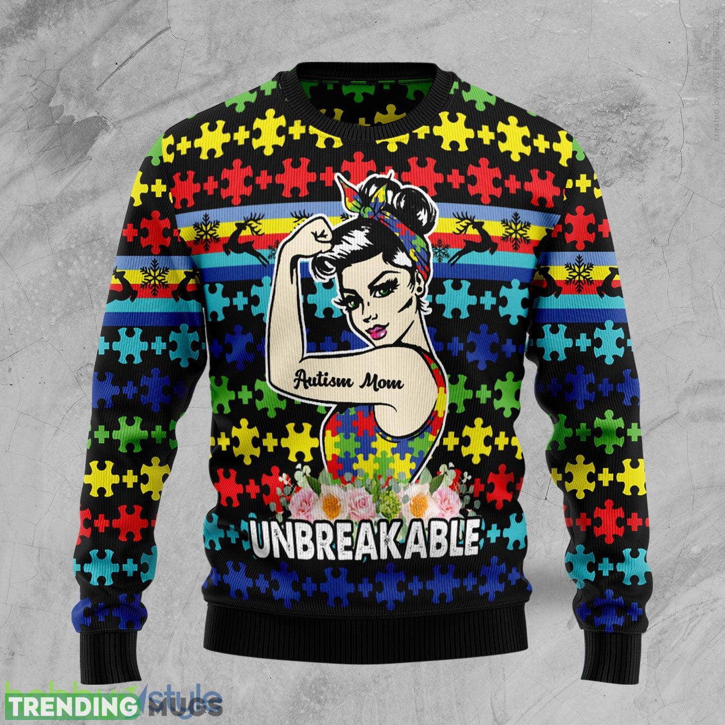 Autism Mom Ugly Christmas Sweater Gift Men Women - Autism Mom Ugly Christmas Sweater Gift Men Women_1 Autism Mom Ugly Christmas Sweater Gift Men Women - Autism Mom Ugly Christmas Sweater Gift Men Women_1