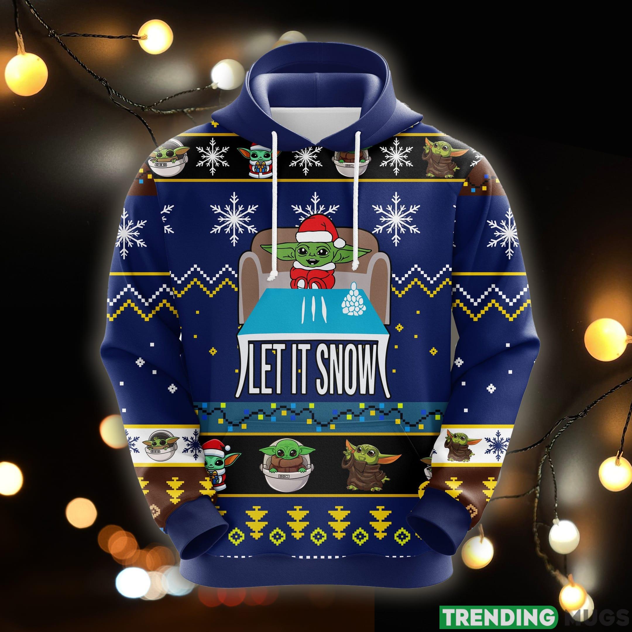 Baby Yoda Let It Snow Christmas Cute Noel Mc Ugly 3D Hoodie All Over Print Gift For Men Women - Baby Yoda Let It Snow Christmas Cute Noel Mc Ugly 3D Hoodie All Over Print Gift For Men Women_1 Baby Yoda Let It Snow Christmas Cute Noel Mc Ugly 3D Hoodie All Over Print Gift For Men Women - Baby Yoda Let It Snow Christmas Cute Noel Mc Ugly 3D Hoodie All Over Print Gift For Men Women_1