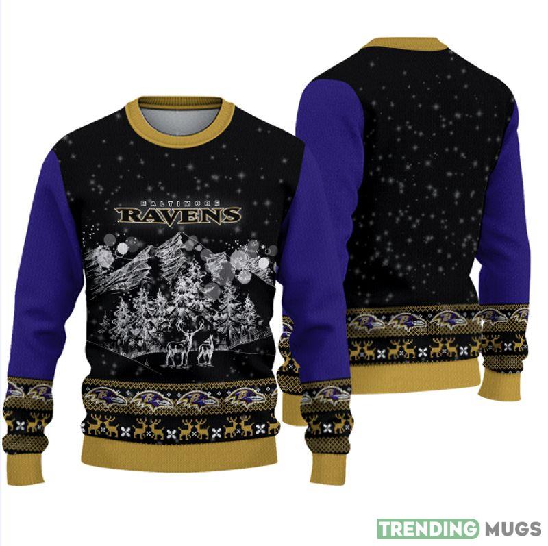 Baltimore Ravens Christmas Mountain Knitted Sweater Gift For Men And Women - Baltimore Ravens Christmas Mountain Knitted Sweater Gift For Men And Women Baltimore Ravens Christmas Mountain Knitted Sweater Gift For Men And Women - Baltimore Ravens Christmas Mountain Knitted Sweater Gift For Men And Women