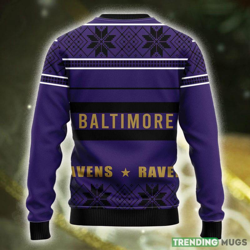 Baltimore Ravens NFL Limited Ugly Sweater Sweatshirt Gathering Gift Christmas 3D Sweater Baltimore Ravens NFL Limited Ugly Sweater Sweatshirt Gathering Gift Christmas 3D Sweater