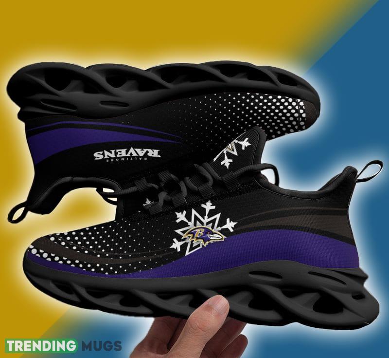 Baltimore Ravens Xmas Pattern Max Soul Shoes Attitude Christmas Sneakers - Baltimore Ravens Xmas Pattern Max Soul Shoes Christmas Sneakers Photo 6 Baltimore Ravens Xmas Pattern Max Soul Shoes Attitude Christmas Sneakers - Baltimore Ravens Xmas Pattern Max Soul Shoes Christmas Sneakers Photo 6