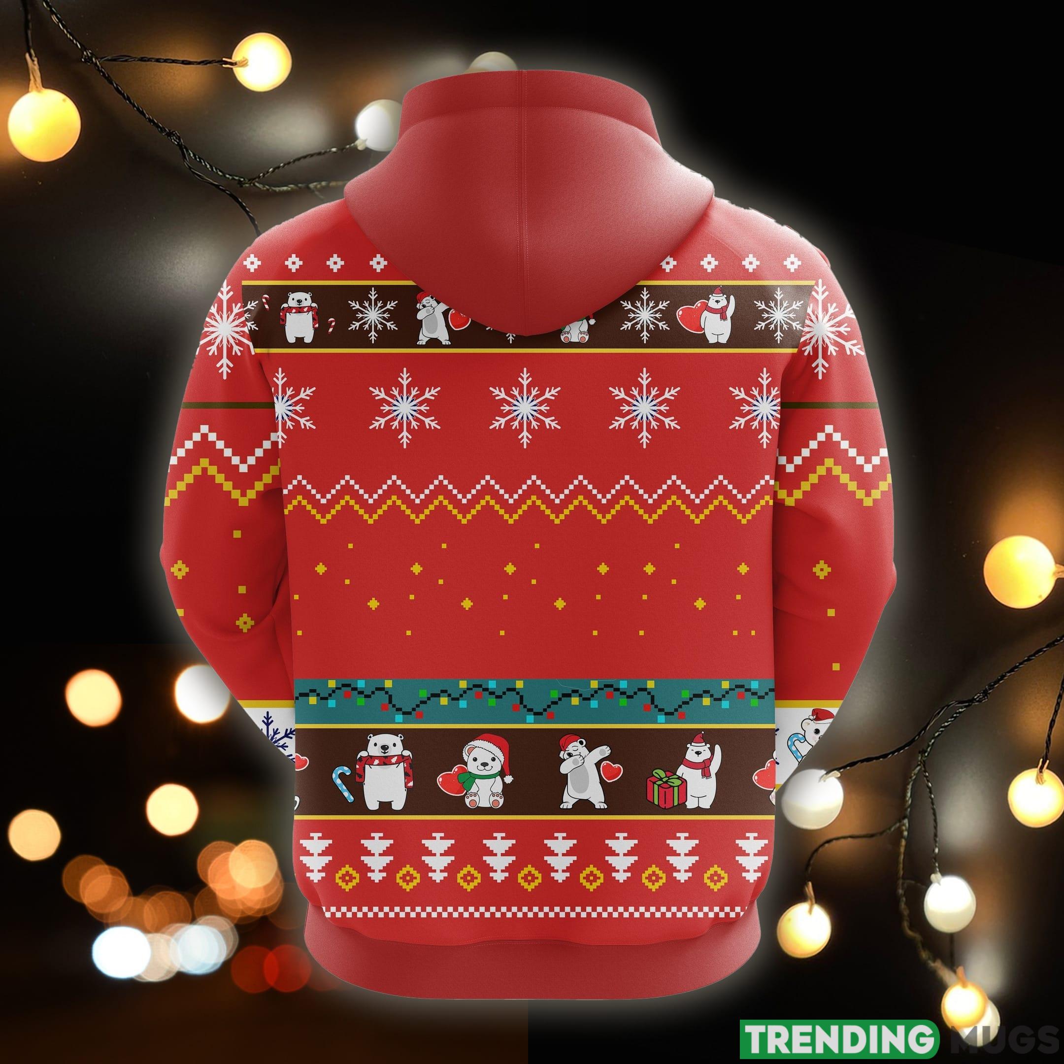 Bear Christmas Cute Noel Mc Ugly 3D Hoodie All Over Print Red Gift For Men Women 3D Hoodies Bear Christmas Cute Noel Mc Ugly 3D Hoodie All Over Print Red Gift For Men Women 3D Hoodies