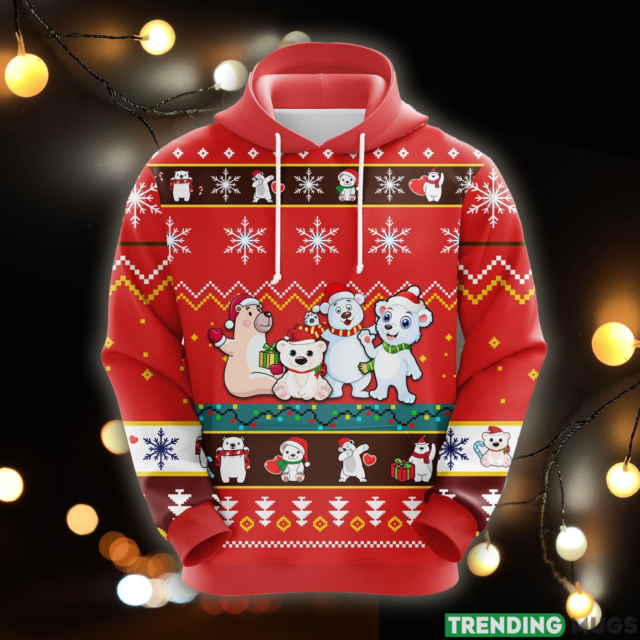 Bear Christmas Cute Noel Mc Ugly 3D Hoodie All Over Print Red Gift For Men Women - Bear Christmas Cute Noel Mc Ugly 3D Hoodie All Over Print Red Gift For Men Women_1 Bear Christmas Cute Noel Mc Ugly 3D Hoodie All Over Print Red Gift For Men Women - Bear Christmas Cute Noel Mc Ugly 3D Hoodie All Over Print Red Gift For Men Women_1