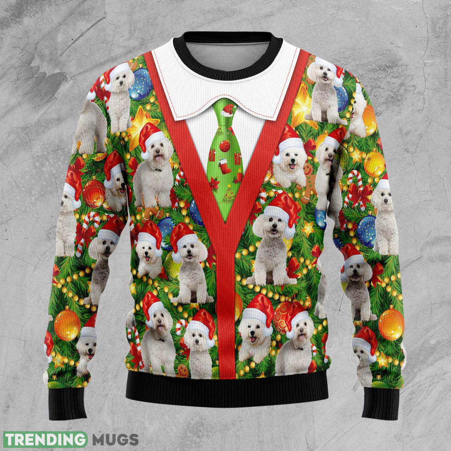 Bichon Xmas Pine Ugly Christmas Sweater Gift Men Women - Bichon Xmas Pine Ugly Christmas Sweater Gift Men Women_1 Bichon Xmas Pine Ugly Christmas Sweater Gift Men Women - Bichon Xmas Pine Ugly Christmas Sweater Gift Men Women_1
