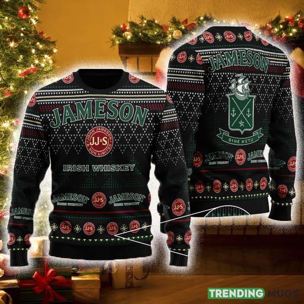 Black Jameson Ugly Christmas Sweater For Men And Women - Black Jameson Ugly Christmas Sweater For Men And Women Black Jameson Ugly Christmas Sweater For Men And Women - Black Jameson Ugly Christmas Sweater For Men And Women