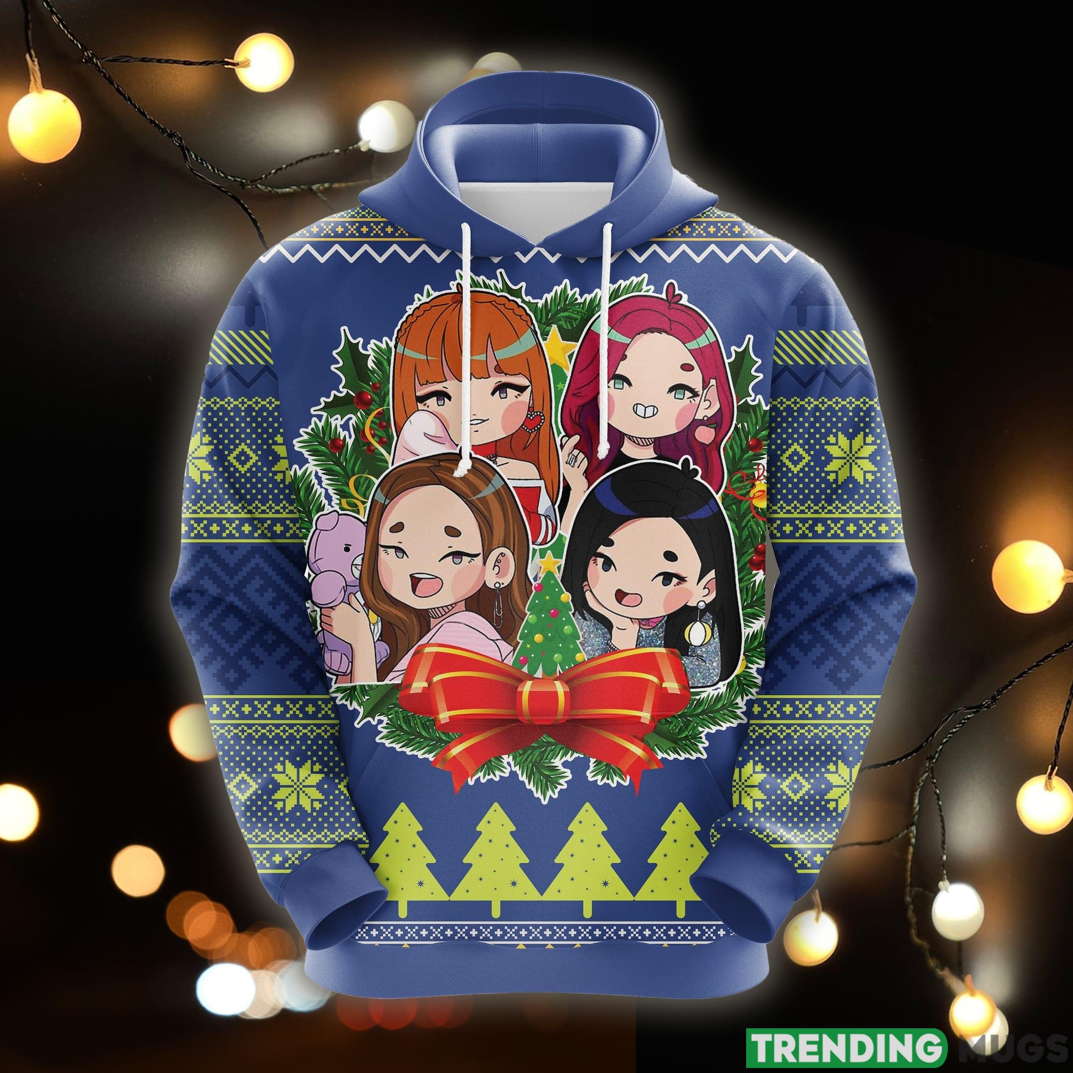 Blackpink Colorful Christmas Cute Noel Mc Ugly 3D Hoodie All Over Print Gift For Men Women - Blackpink 6 Christmas Cute Noel Mc Ugly 3D Hoodie All Over Print Gift For Men Women_1 Blackpink Colorful Christmas Cute Noel Mc Ugly 3D Hoodie All Over Print Gift For Men Women - Blackpink 6 Christmas Cute Noel Mc Ugly 3D Hoodie All Over Print Gift For Men Women_1