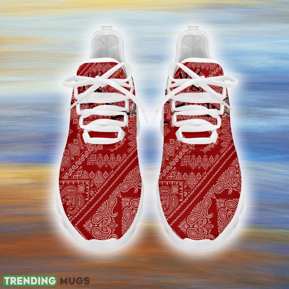 Blood Gang Clunky Red Paisley Max Soul Shoes For Men And Women Sports Sneakers Max Soul Blood Gang Clunky Red Paisley Max Soul Shoes For Men And Women Sports Sneakers Max Soul