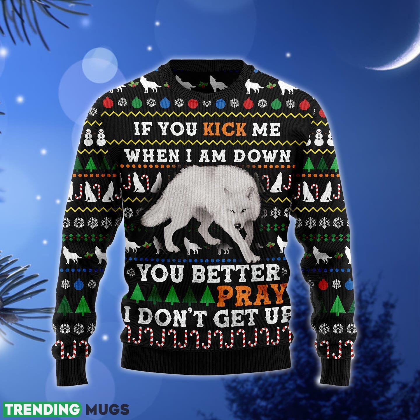 Blue Snow Awesome Wolf Ugly Christmas Sweater Gift Men Women - Blue Snow Awesome Wolf Ugly Christmas Sweater Gift Men Women_1