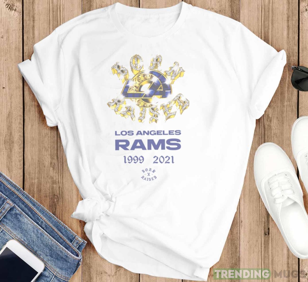 BORN X RAISED + RAMS RING ROCKER TEE Light Shirt BORN X RAISED + RAMS RING ROCKER TEE Light Shirt