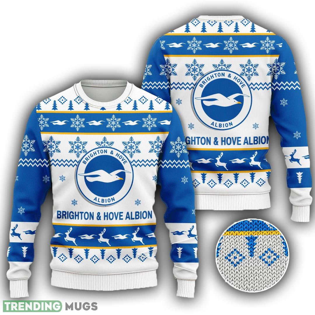 Brighton & Hove Albion Snowflake All Over Print Knitted Sweater Gift Christmas For Men Women - Brighton & Hove Albion Snowflake All Over Print Knitted Sweater Gift Christmas For Men Women Brighton & Hove Albion Snowflake All Over Print Knitted Sweater Gift Christmas For Men Women - Brighton & Hove Albion Snowflake All Over Print Knitted Sweater Gift Christmas For Men Women