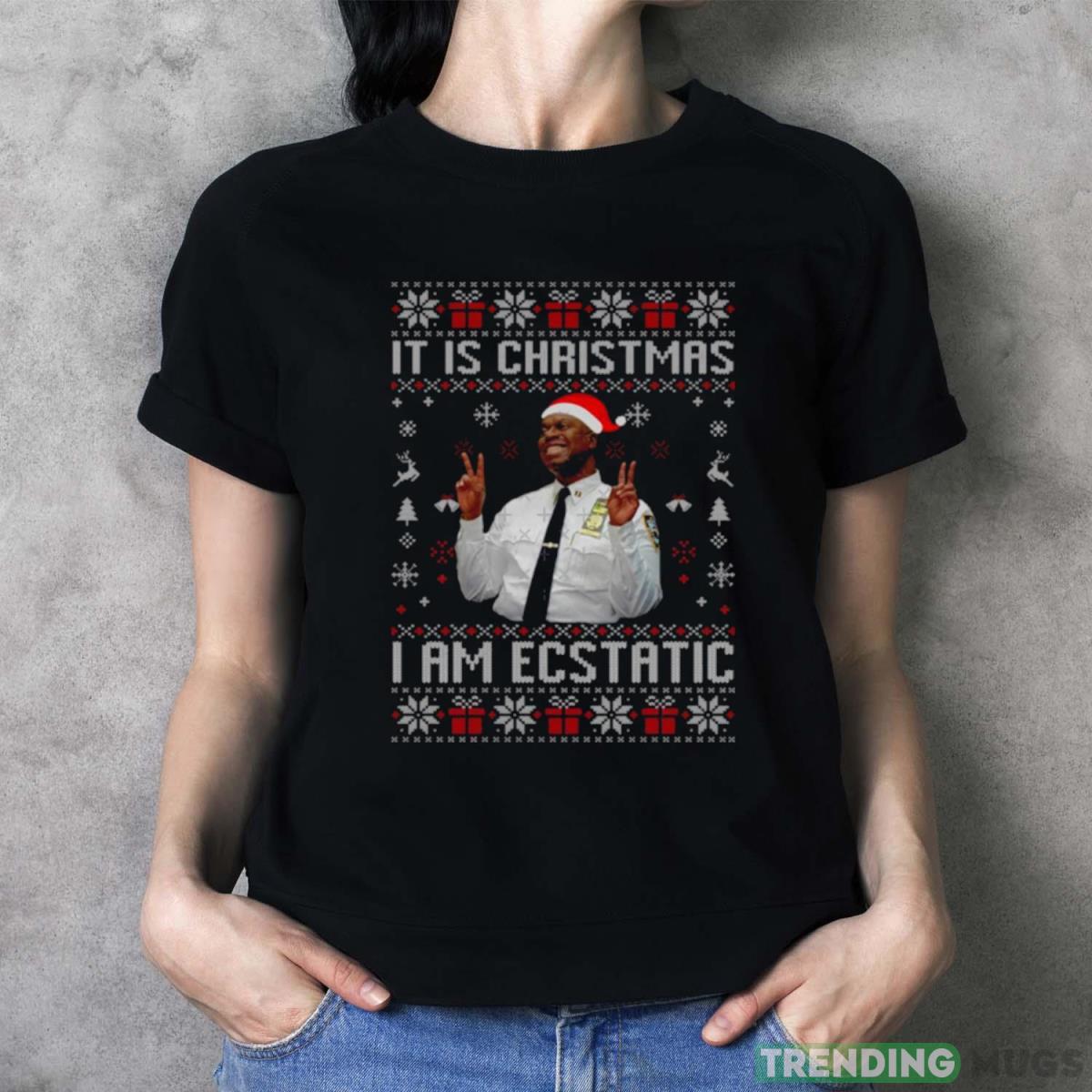 Brooklyn Nine Nine Captain Holt It Is Christmas shirt Dark Shirt Brooklyn Nine Nine Captain Holt It Is Christmas shirt Dark Shirt