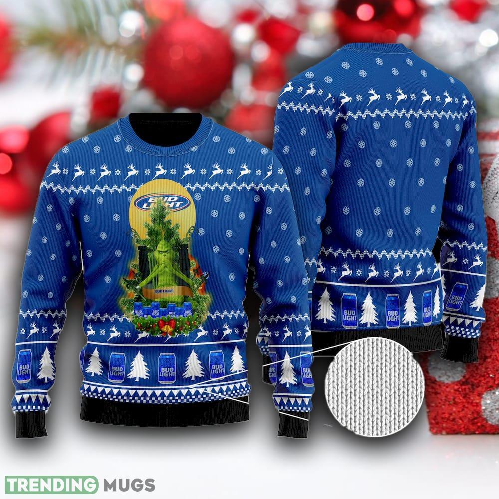 Bud Light Grinch Snow Ugly Christmas Sweater Design Sweatshirt For Fans Gift - Bud Light Grinch Snow Ugly Christmas Sweater Design Sweatshirt For Fans Gift Bud Light Grinch Snow Ugly Christmas Sweater Design Sweatshirt For Fans Gift - Bud Light Grinch Snow Ugly Christmas Sweater Design Sweatshirt For Fans Gift